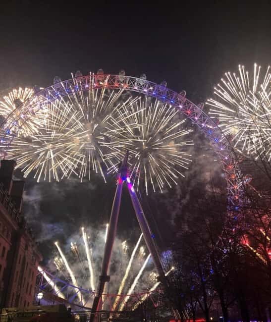 NYE Fireworks Celebration at London Eye's County Hall - The Setting and Atmosphere