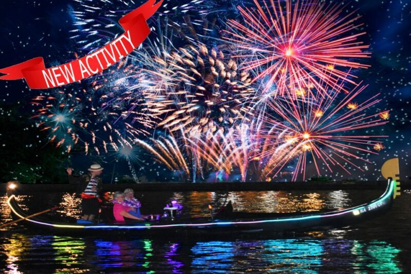 Oahu: Fireworks Cruise - Ultimate Luxury Gondola with Drinks - An Overview of What to Expect