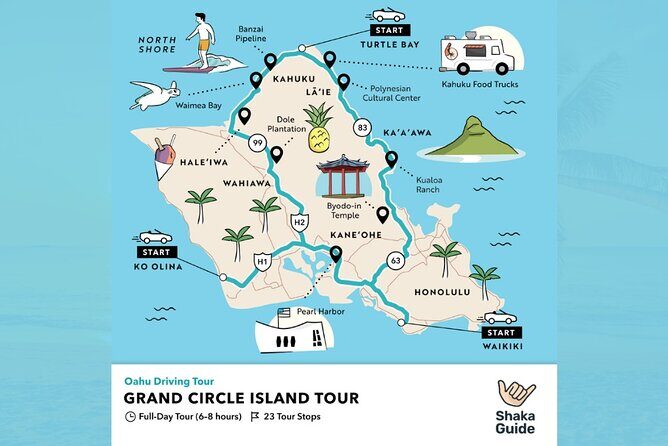 Oahu Grand Circle Island Audio Driving Tour - What Travelers Say: Authentic Insights