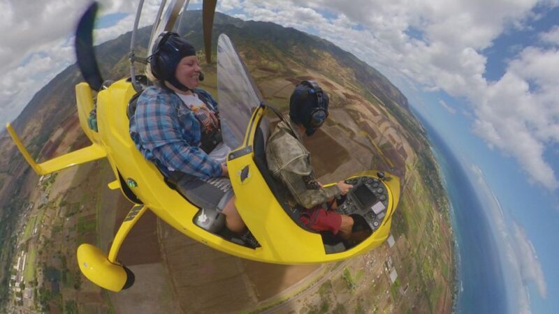 Oahu: Gyroplane Flight over North Shore of Oahu Hawaii - The Experience Details