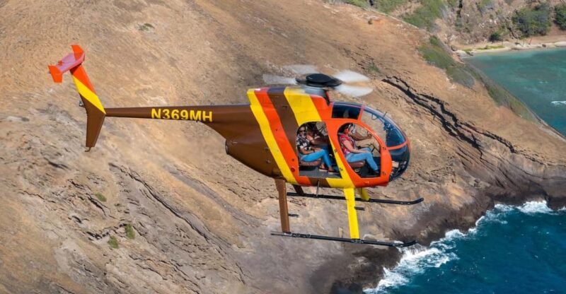 Oahu: Magnum P.I. Doors-Off Helicopter Tour - Key Points