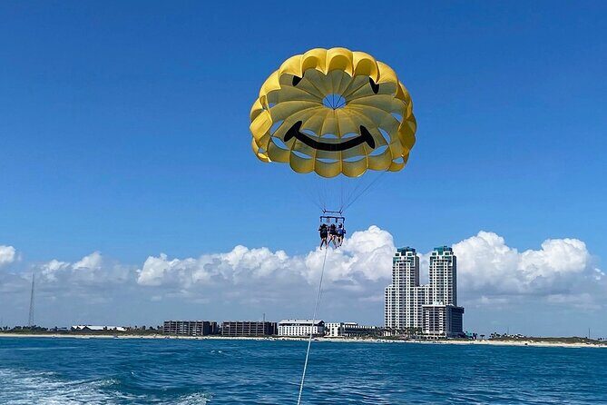 Ocean Parasailing over the Gulf of Mexico, South Padre Island - Key Points