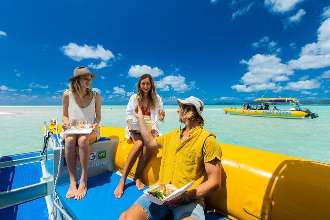 Ocean Rafting: Whitehaven Beach, Snorkelling & Hill Inlet Lookout - FAQs