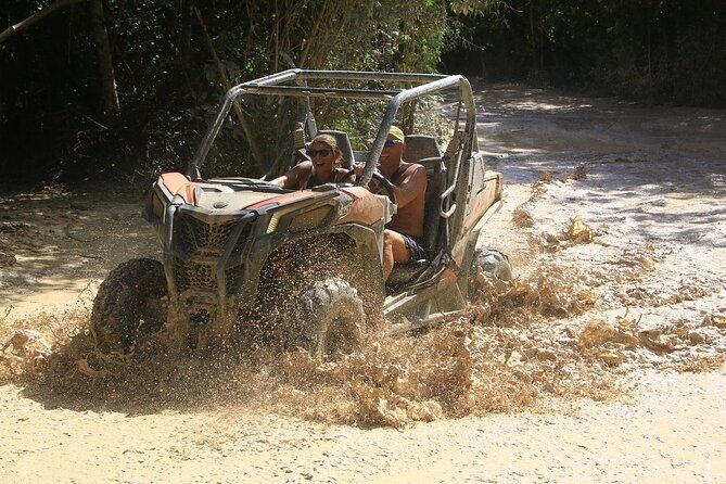 Off road drive Polaris with Ziplines circuit, Cenote and more! - Key Points