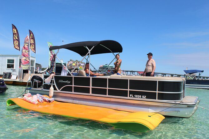 Okaloosa Island Fun Half Day Pontoon Boat Rental - Authentic Feedback from Past Travelers