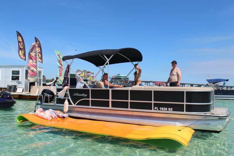Okaloosa Island: Pontoon Boat Rental - Key Points