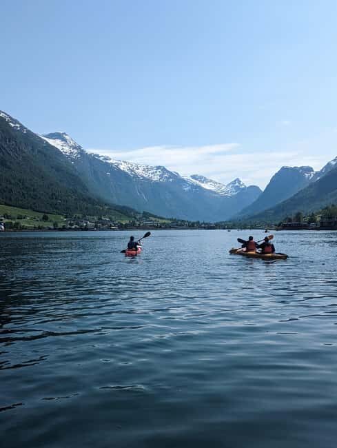 Olden Fjord Kayaking + Drysuit & Safety Boat. Local Business - A Closer Look at the Olden Fjord Kayaking Experience