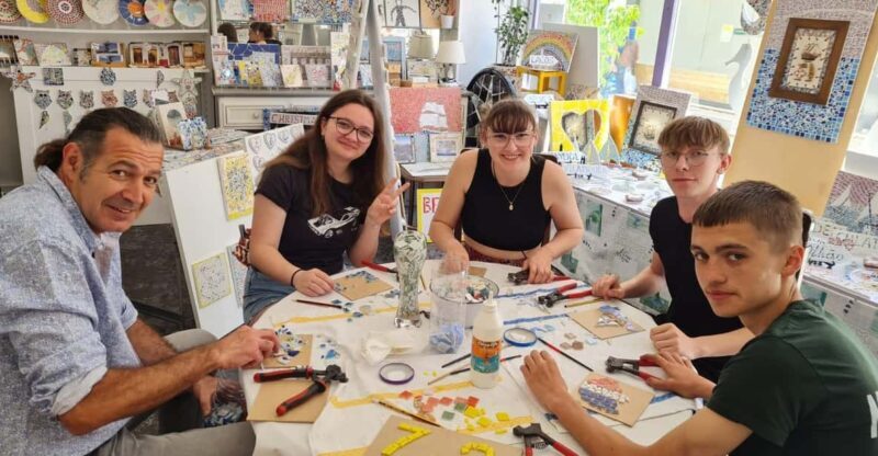 Olhão: Art Mosaic 2 hours Workshop by MosaicOlhão - What to Expect from the Olhão Mosaic Workshop