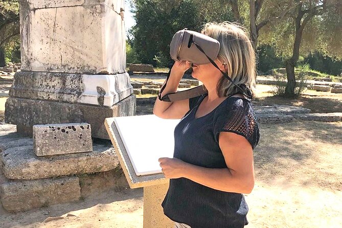 Olympia: The Famous VR Glasses Tour (+Audio Guide) - Stadium at Olympia: watching the ancient Olympic race in place