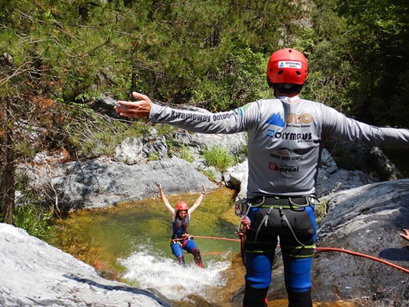 Olympus Canyoning Course: Entry to Intermediate - What is the Olympus Canyoning Course?