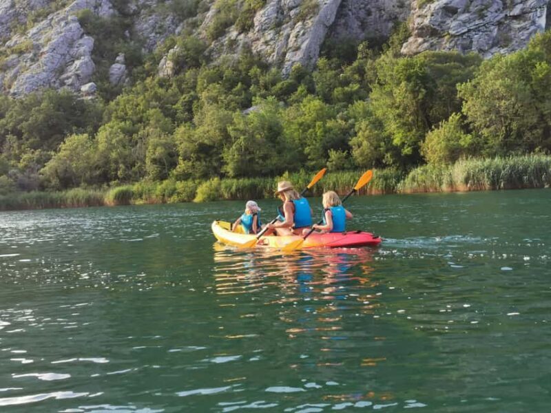 Omi/Split: 4h Kayaking in Cetina Protected Nature Park Area - Key Points