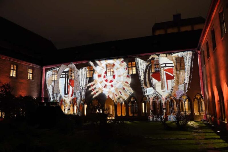 "Once Upon a Night" sound and light show and entrance to the Unterlinden Museum - The Experience: Pros and Cons