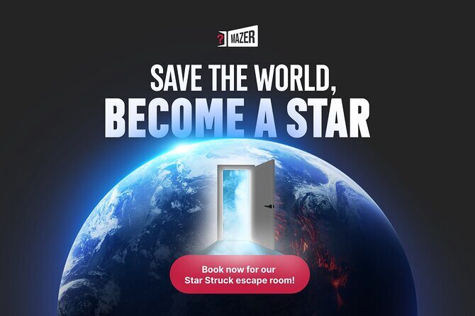 One-hour Private Star Struck Escape Room Gaming in London - What to Expect from the Star Struck Escape Room