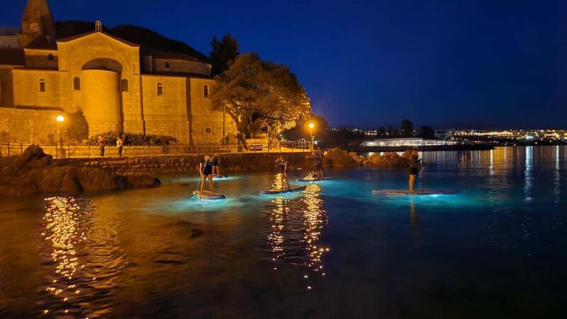Opatija: Guided SUP Paddleboarding Adventure at Night - Experience Overview