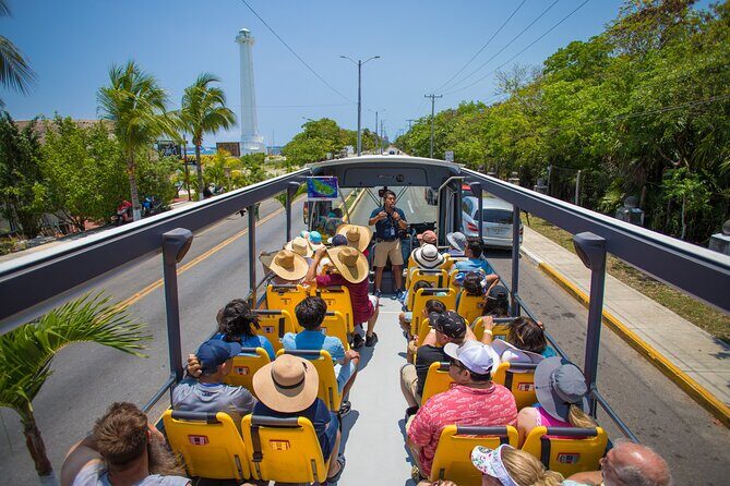 Open Top City Tour & Beach Break - Exploring Cozumel from the Open Top Bus