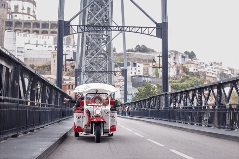 Oporto Tuk-Tuk Tour: Fast, Fun & Flexible  1H to Full Day! - Oporto Tuk-Tuk Tour: Fast, Fun & Flexible 1H to Full Day!