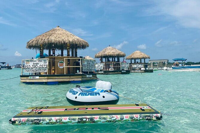 Original Cruisin' Tikis 3hr Crab Island Sandbar Adventure - Key Points