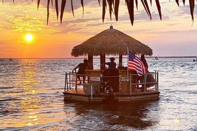 Original CRUISIN TIKIS Sunset Cruise 1.5 Hour - Key Points