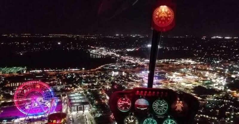 Orlando: Theme Parks After-Hours Helicopter Flight - Key Points