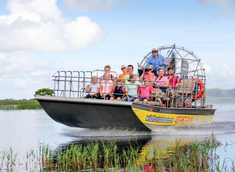 Orlando: Wild Florida Airboat Ride with Transport & Lunch - Key Points