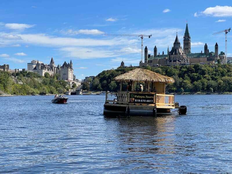 Ottawa: Floating Tiki Bar Cruise on the Ottawa River - The Experience in Detail