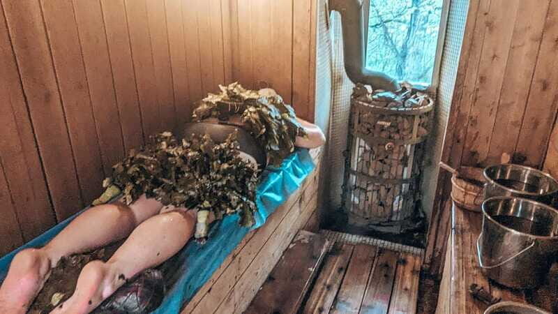 Ottawa: Unique Experience- Hot Leaf Therapy in Private Sauna - The Private Sauna Environment