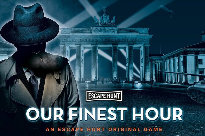 Our Finest Hour An Escape Hunt Experience - Key Points