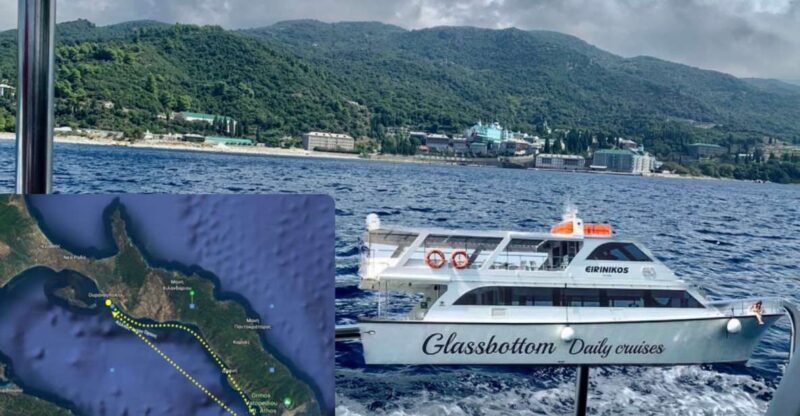 Ouranoupoli: Mount Athos Sightseeing Glass-Bottom Boat Tour - Key Points