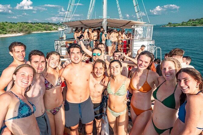 Out to Sea - Split Boat Party with Blue Lagoon Swim Stop - What to Expect from the Out to Sea Split Boat Party