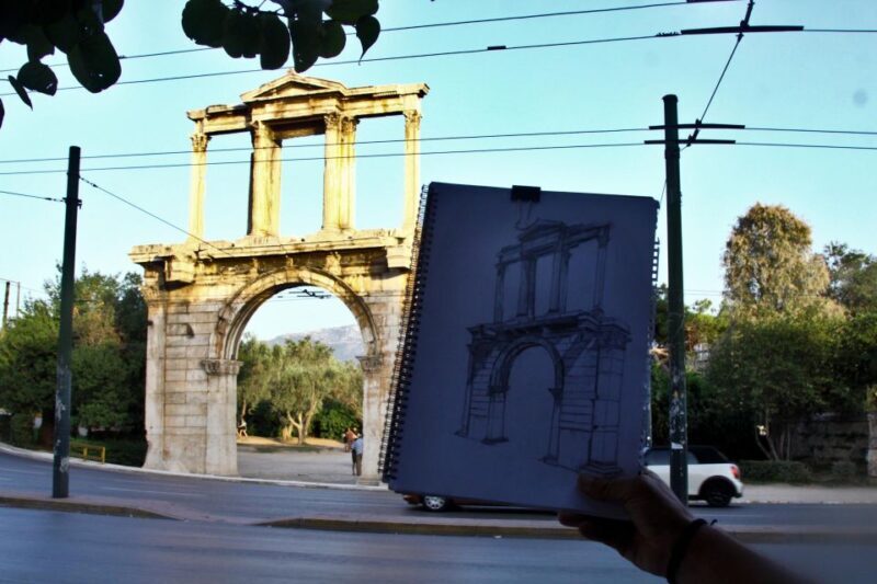 Outdoor drawing class in the old center of Athens - Final Thoughts