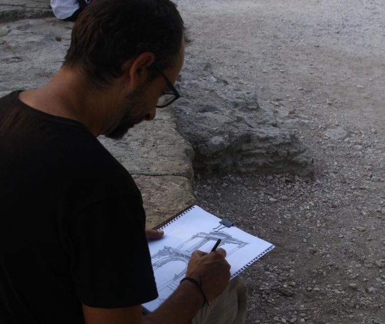 Outdoor drawing class in the old center of Athens - FAQ