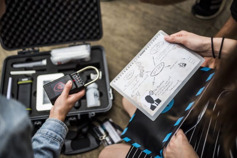 Outdoor Escape Game with Augmented Reality trough Zurich - Key Points