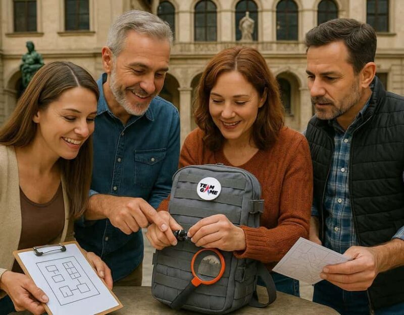 Outdoor Escape Game with Mystery Backpack Augsburg: The Merchant's Seal - Key Points