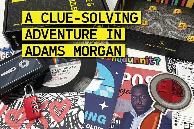 Outdoor Escape Room in Washington, D.C. - Adams Morgan - Key Points