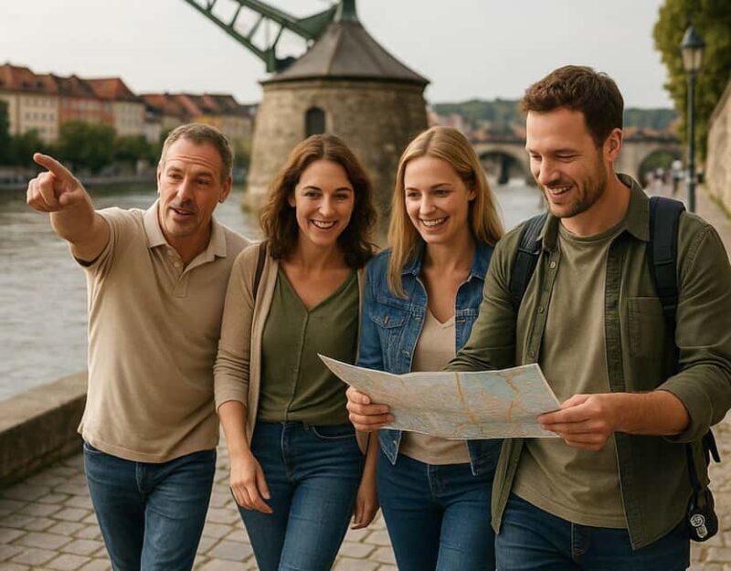 Outdoor Escape Tour  Puzzle Backpack Würzburg: The Lost Plan - What to Expect at Each Stop