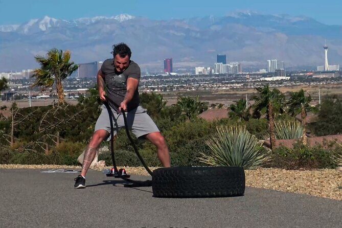 Outdoor Obstacle Course with Scenic Vegas Skyline in Henderson - The Sum Up