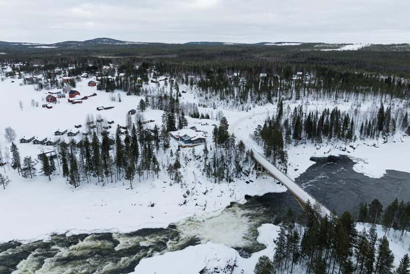 Överkalix - Lapland : Arctic Circle and Waterfall Day Tour - Key Points