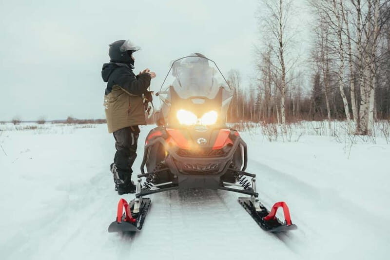 Överkalix - Lapland : Snowmobile Safari with Lunch and fika - Exploring the Snowmobile Safari in Lapland