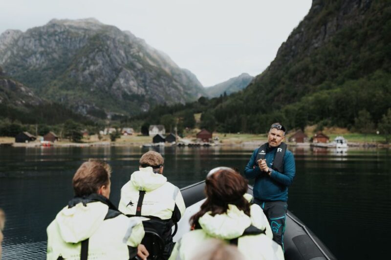 Øystese: Hardangerfjord RIB safari to the Fyksesund branch - The Real Traveler Voice