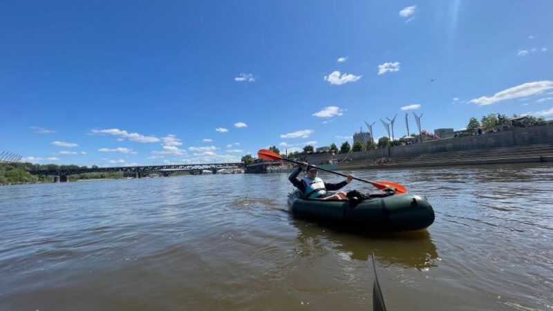 Packrafting kayaking guided tour Vistula river Warsaw Poland - The Sum Up