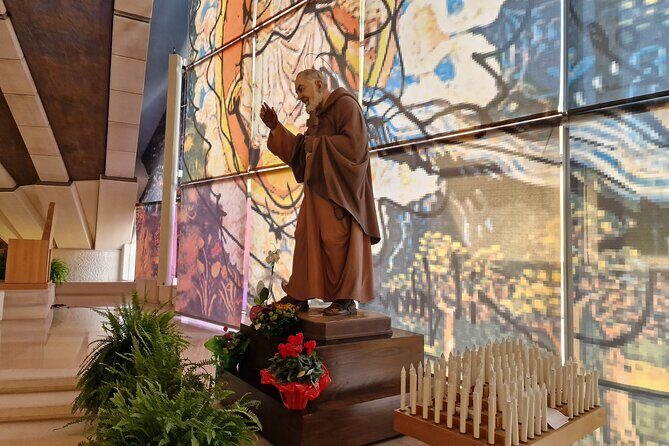 Padre Pio's Shrine in San Giovanni Rotondo from Bari (Apulia) - The Lunch and Breaks