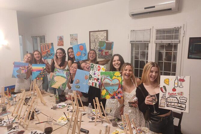 Paint and Free Flowing Wine Art Class in Rome - Value for Money and Practical Considerations