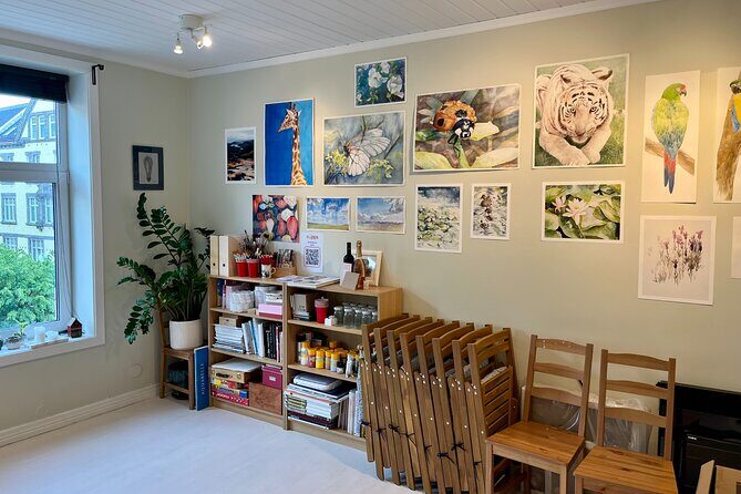 Paint Norwegian landscape with watercolor in Bergen - The Practical Details and Value