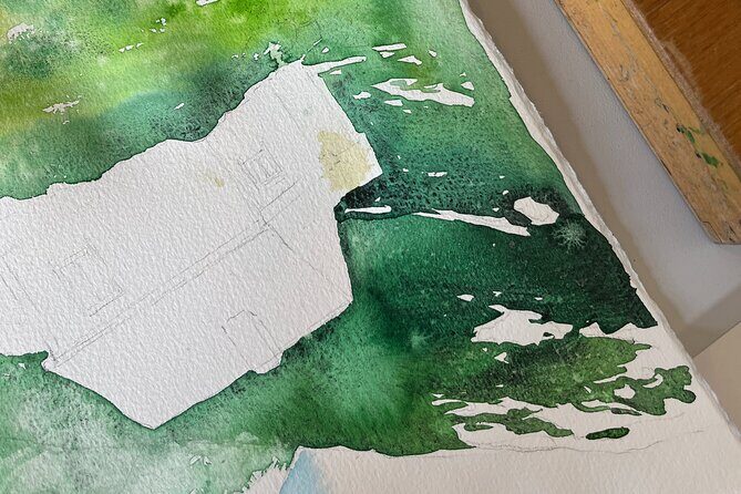 Paint Norwegian landscape with watercolor in Bergen - FAQ