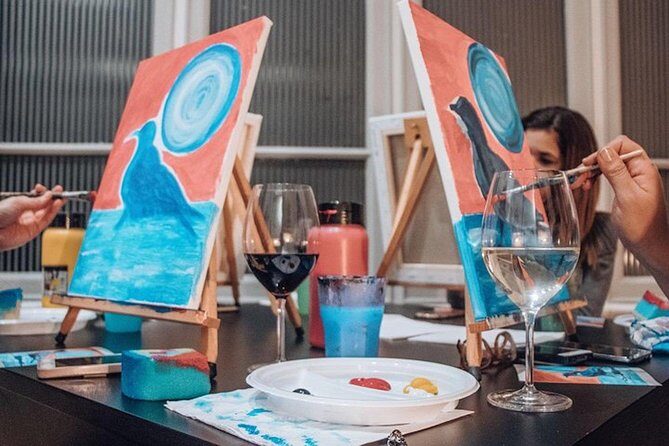 Paint & Sip in a 17th-Century Palazzo with Wine & Pizza - The Atmosphere and Social Vibe
