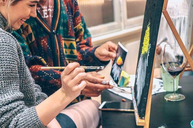 Paint & Sip in a 17th-Century Palazzo with Wine & Pizza - Is It Worth the Price?