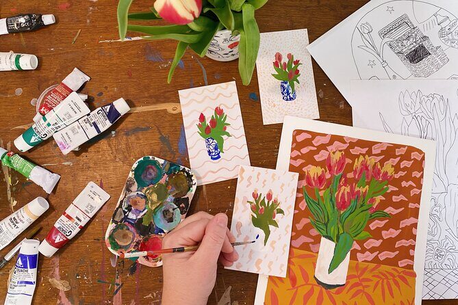 Paint with Gouache at a Local Studio - What to Expect from the Gouache Painting Workshop