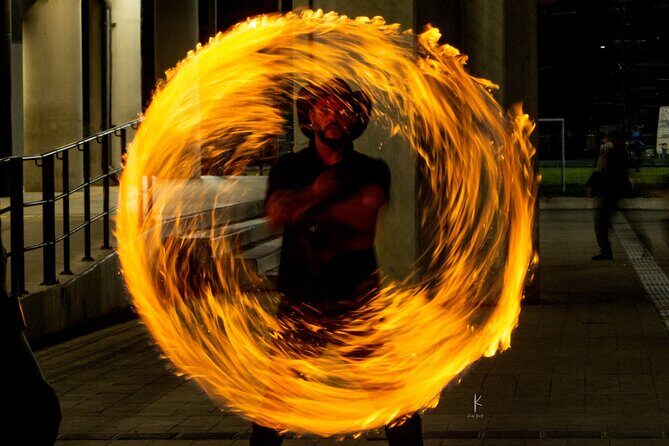 Paint your Waterfront Picture with fire show Playa del Carmen - An Unpacking of the Experience