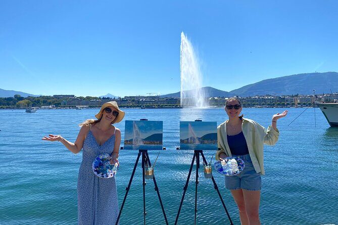 Painting Master Class by the Geneva Lake - How Does It Compare in Value?