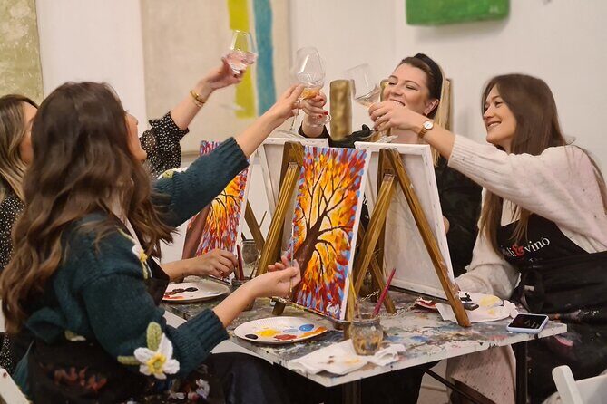 Painting party at Art Bottega - Paint & Wine Studio in Zagreb - Painting Party at Art Bottega - Paint & Wine Studio in Zagreb: A Genuine Look